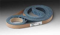 2DJK8 Sanding Belt, 3Wx132L, NonWoven, AO, Med, PK5