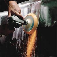 2FVF7 PSA Disc Roll, No Hole, 5 In, 80G, CerPK400