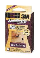 2FXG2 Sanding Sponge, Med, 3-3/4x2-5/8x1 In, PK12
