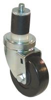 2G064 Swivel Stem Caster, 4 In, 165 lb, Rubber