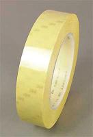 2GCW8 Film Tape, 1/2 In x 72 yd., Yellow, PK72