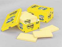2GKR4 Sticky Notes, 3 x 5 In., Yellow, PK216