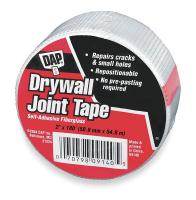 2GLA3 Drywall Mesh Tape, 2 In x 60 yd, White