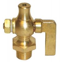 2GMV2 Air Cock, Size 1/8 In., Lever Handle