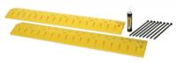 2GTG7 Poly Speed Bump Cable Guard, 10x2x108 In