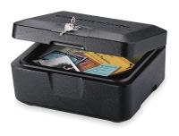 2GTN9 Fire-Safe Box, 0.15 Cu-Ft