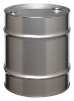 2GTY6 Stainless Steel Drum, Closed Head, 20 Gal