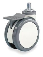 2GU87 Swivel Stem Cstr w/Totl Lock, 4 In, 275 lb