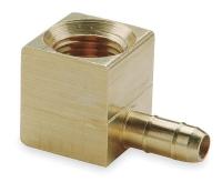 2GUK2 Female 90Deg Elbow, 1/4In Tube Size, Brass