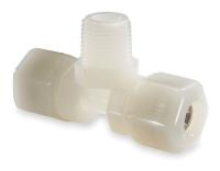 2GVG1 Branch Tee, 1/2 In Tube Size, Nylon