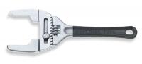 2GWK4 Adjustable Wrench, 1 To 3 In, Zinc