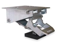2GWZ8 Floor Lock, Low Profile, Mount Ht 4 1/2 In