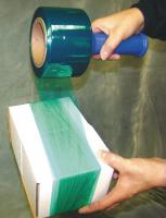 15A920 Hand Stretch Wrap, Grn, 1000ft.L, 3In W, PK4