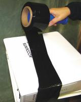 15A922 Stretch Wrp, Blk Opaque, 1000 ft.L, 3 W, PK4