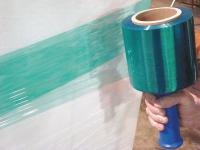 15A926 Hand Stretch Wrap, Grn, 1000ft.L, 5In W, PK4