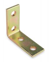 2HAF2 Angle Bracket, 90 Deg, 4 Holes, Gold