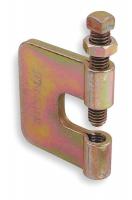 2HCJ8 Beam C-Clamp, 3/8 In, Gold