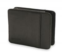 2HEU7 Black Carrying Case, Leather, 3.1 In L