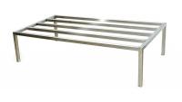 2HFW9 Low Prof Dunnage Rack, 2000 lb., SS, 48 W