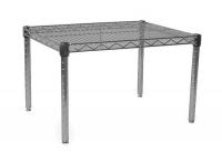 2HFX2 Low Prof Dunnage Rack, 800 lb., Wire, 24 W