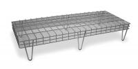 2HFX8 Low Prof Dunnage Rack, 1400 lb., Wire, 60 W