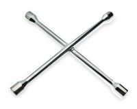 2HLA7 Lug Nut Wrench, 4 Way, L 14 In