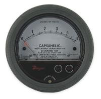 2HLX6 Pressure Gage/Transmitter, 0 to 25 In WC