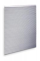 2HNV6 Architectural Louver, 25-9/16 In. W