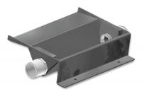 2HNV8 Drain Pan, 8 In. W, 12 In. D, 4 In. H