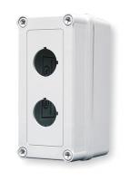 2HRV7 Enclosure, Push Button, 30mm, 2Hole