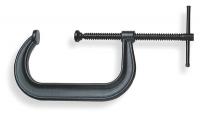 2HUK3 C-Clamp, Extra Deep, 8 In, 6900 Lb, 5 In D