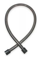 2HYE5 Hose, 39 In, Stainless Steel, 3/4-14 UNS