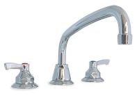 2HYF7 Kitchen Faucet, 2H Lever, Chrome