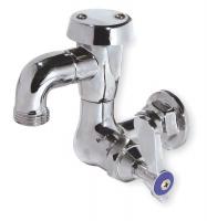 2HYF9 Hose Faucet, 1H Lever, Chrome