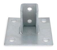 2HZD8 Strut Post Base, Square, 6 L x 6 W In