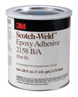 2JBV9 Epoxy Adhesive, Kit, 1 gal, Gray, PK2