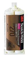 2JBT6 Epoxy Adhesive, Duo-Pak, 1.7 oz, Black, PK12