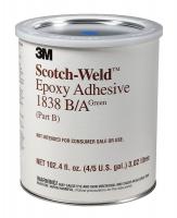 2JBY4 Epoxy Adhesive, Kit, 1 gal, Green, PK2