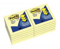 2JCH2 Sticky Notes, 3 x 3 In., Yellow, PK216