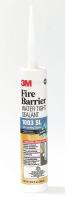 2JDE9 Fire Barrier Sealant, 10.1 oz., Gray, PK12