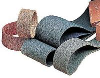 2JFB5 Sanding Belt, 6Wx48 L, NonWoven, AO, VFN, PK5