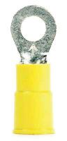 2JJP4 Ring Terminal, Yellow, Brazed, 12-10, PK500