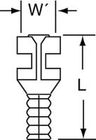 2JKW6 Female Disconnect, Bare, 22to18 AWG, PK1000