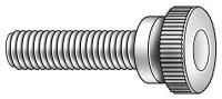 2KE32 Thumb Screw, Knurl, 3/8-16x1/2, Pk50