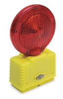 2KCX1 Barricade Light, LED, 7&quot;, 6VDC