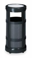 2KDG3 Receptacle, Ash/Trash, Black, 5G