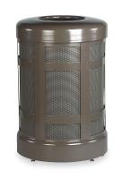 2KDG7 Waste Receptacle, Drop In Top, Bronze, 38G