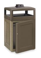 2KDP5 Receptacle, Front Door w/Urn, Brown, 48G