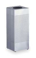 2KDP9 Square Waste Receptacle, 10 G, SS