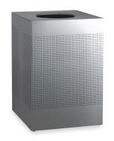2KDR3 Square Waste Receptacle, 50 G, SS